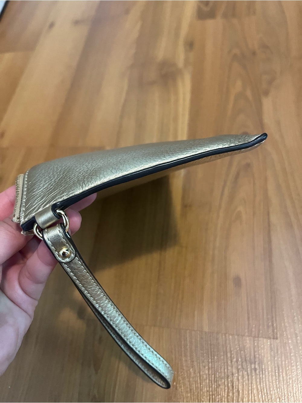 Michael Kors - Gold Wristlet / Wallet / Clutch Purse - Picture 9 of 9